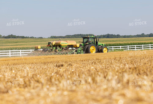 Planting into Cut Wheat 79670