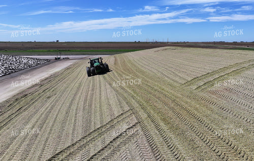 Silage Piles at Dairy Farm 141791