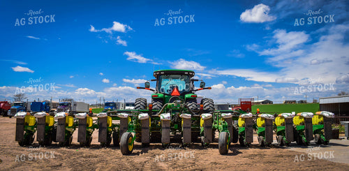 Seed Corn Bags on Planter 56124