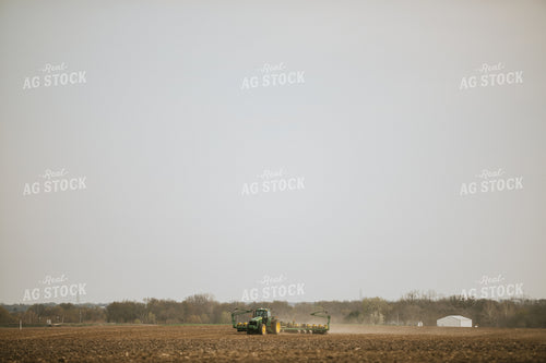 Planting with Tractor and Planter 5472