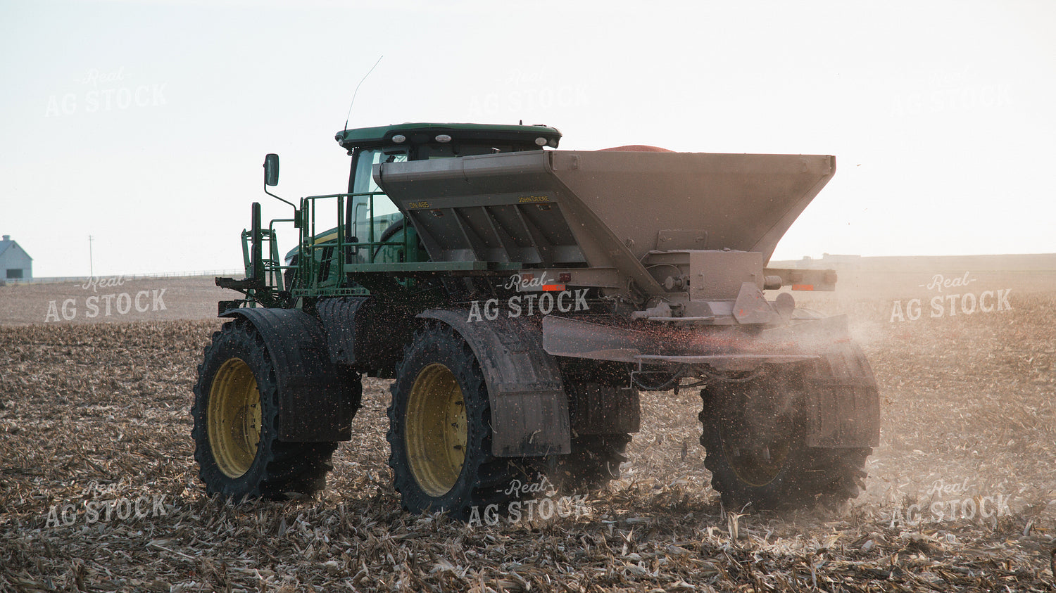 Spreading Dry Fertilizer 26114