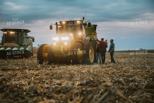 Farm Family in Field 6718
