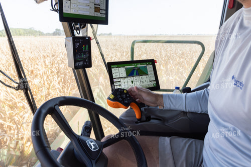 Monitor in Combine Cab 79852