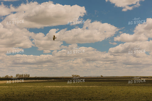 Crop Duster in Blue Sky 61087