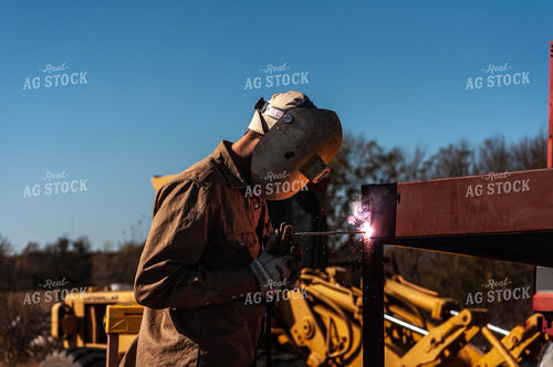 Welding on Cattle Gate 59047