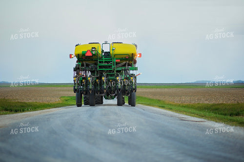 Planter on a Country Road from Behind 93213