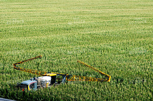 Sprayer Spraying Summer Corn 103011