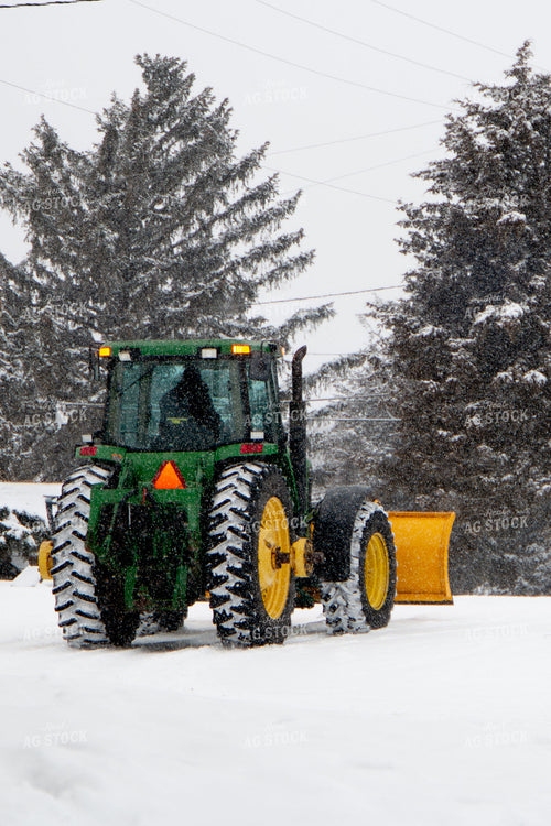 Plow on Tractor 157028