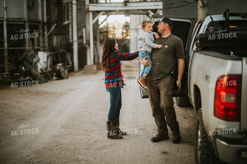 Farm Family at Bin Site 5116