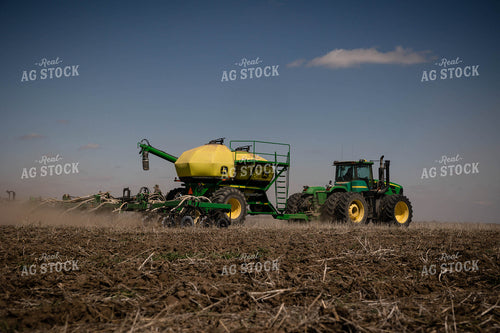 Planting with Air Seeder 219014