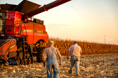 Farm Family at Corn Harvest 115910