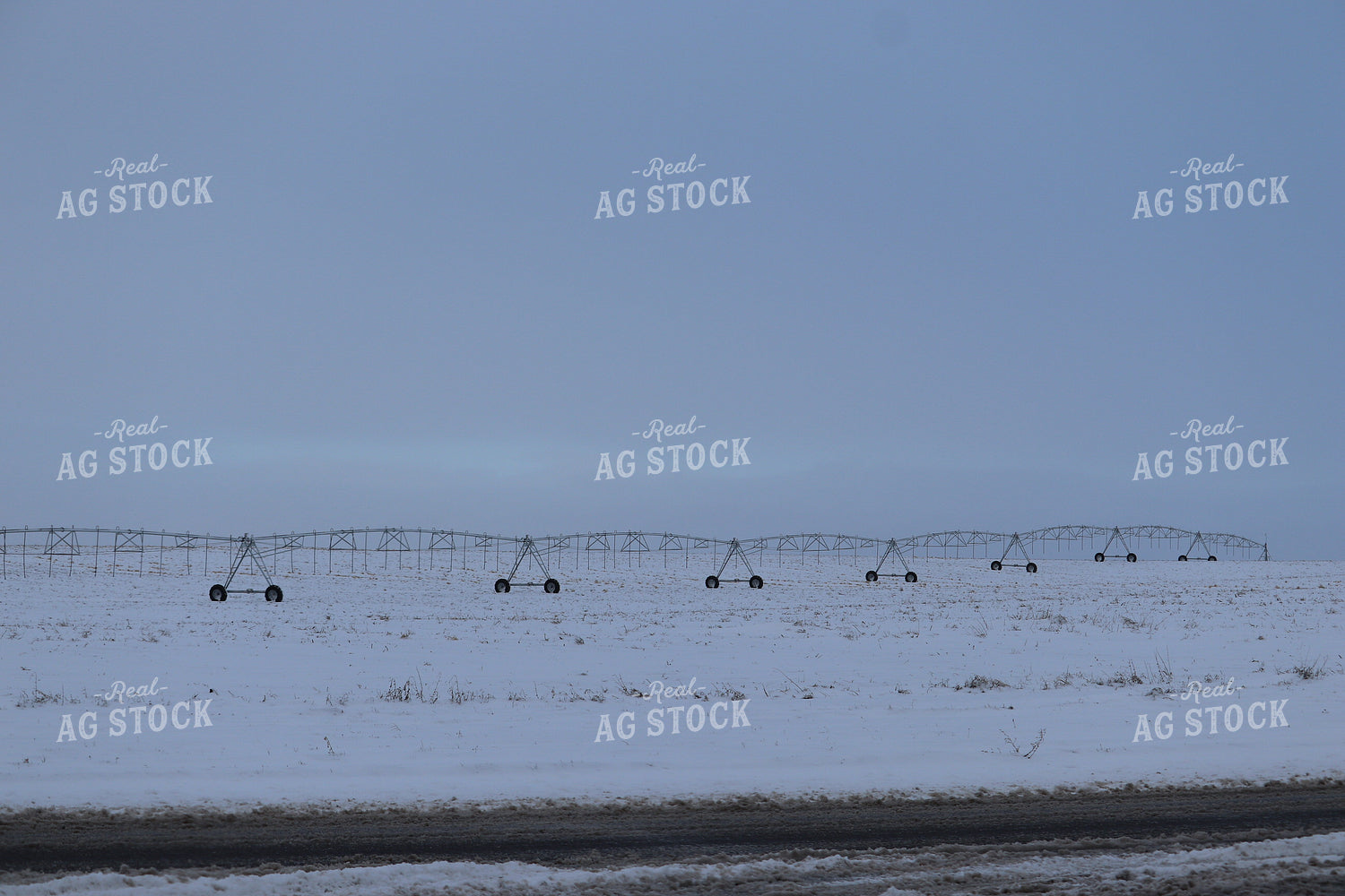 Irrigation System in Snow 102051