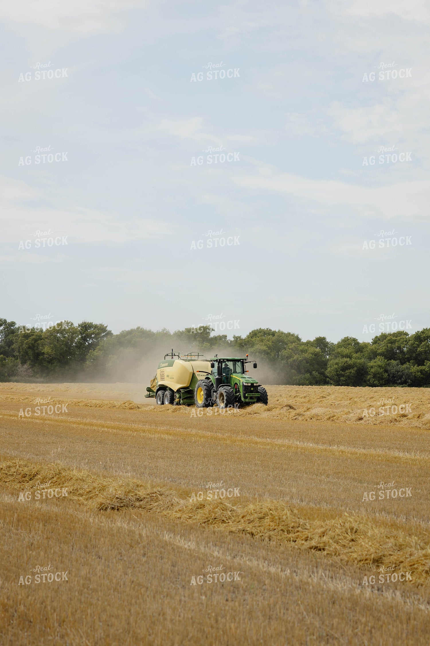 Baling Wheat Straw 296049