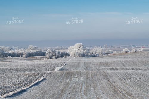 Snow Covered Rural Landscape 76267