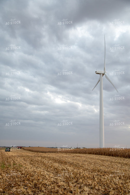 Tractor Driving through Field 25835