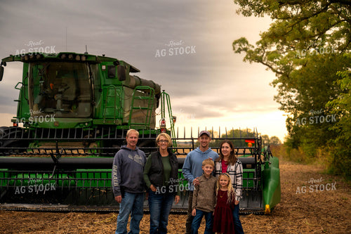 Farm Family by Combine 115392