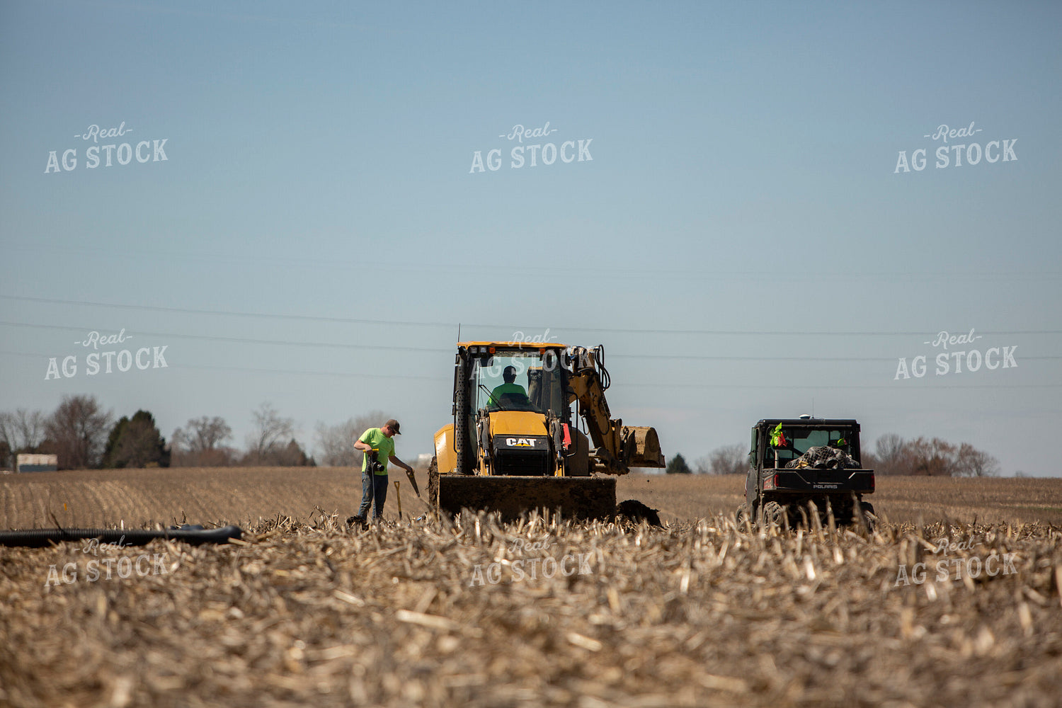 Installing Field Drainage Tile 7229