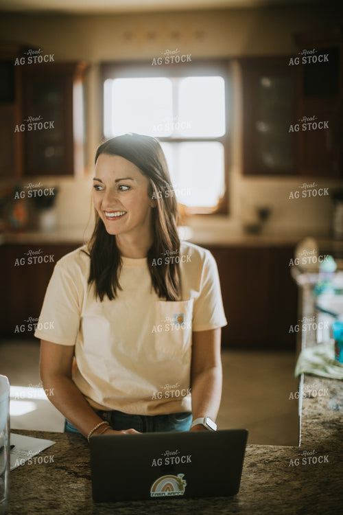 Business Owner Working on Computer 7016