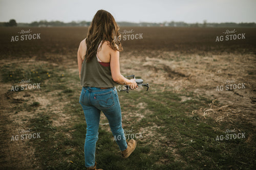 Farmer with Drone 5607
