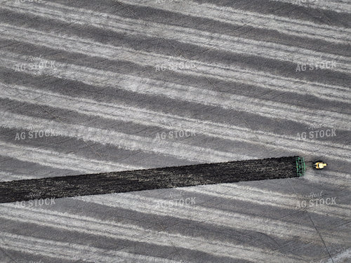 Aerial of Chisel Plowing 141072