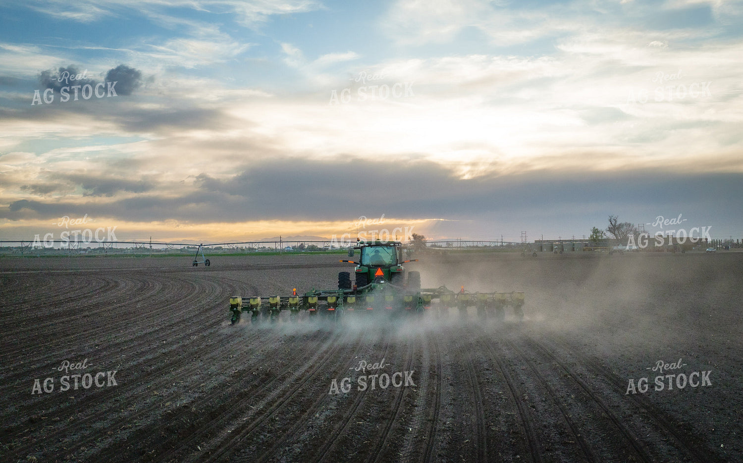 Planting Irrigated Field Drone 56373