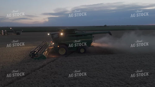 Wheat Harvest at Dusk 239250