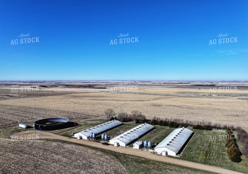 Aerial of Pig Barns 141238