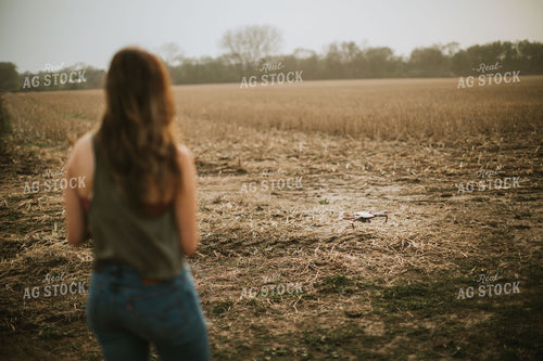 Farmer with Drone 5632