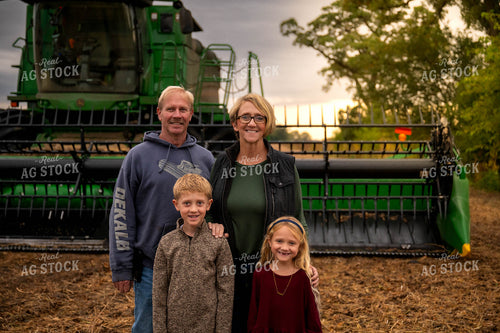 Farm Family by Combine 115394