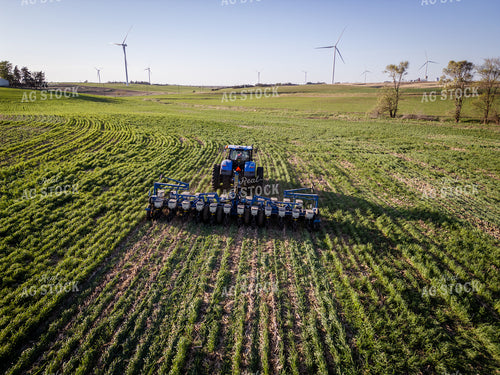 Planting into Cover Crop 268316