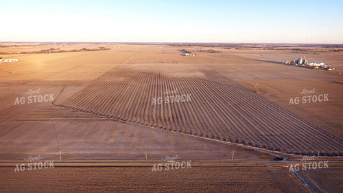 Aerial Freshly Tiled Field 100016