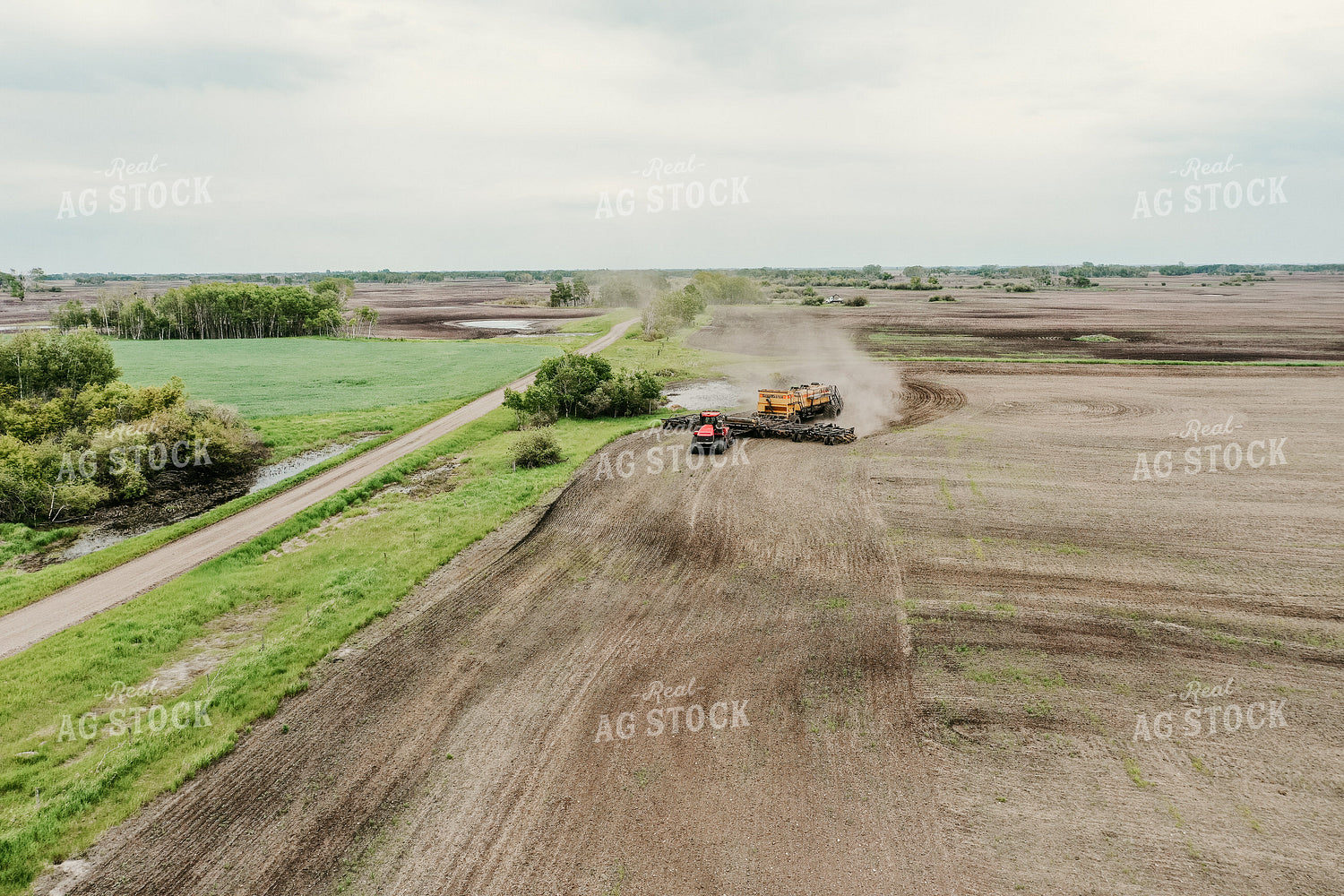 Air Seeder Planting Field 64231