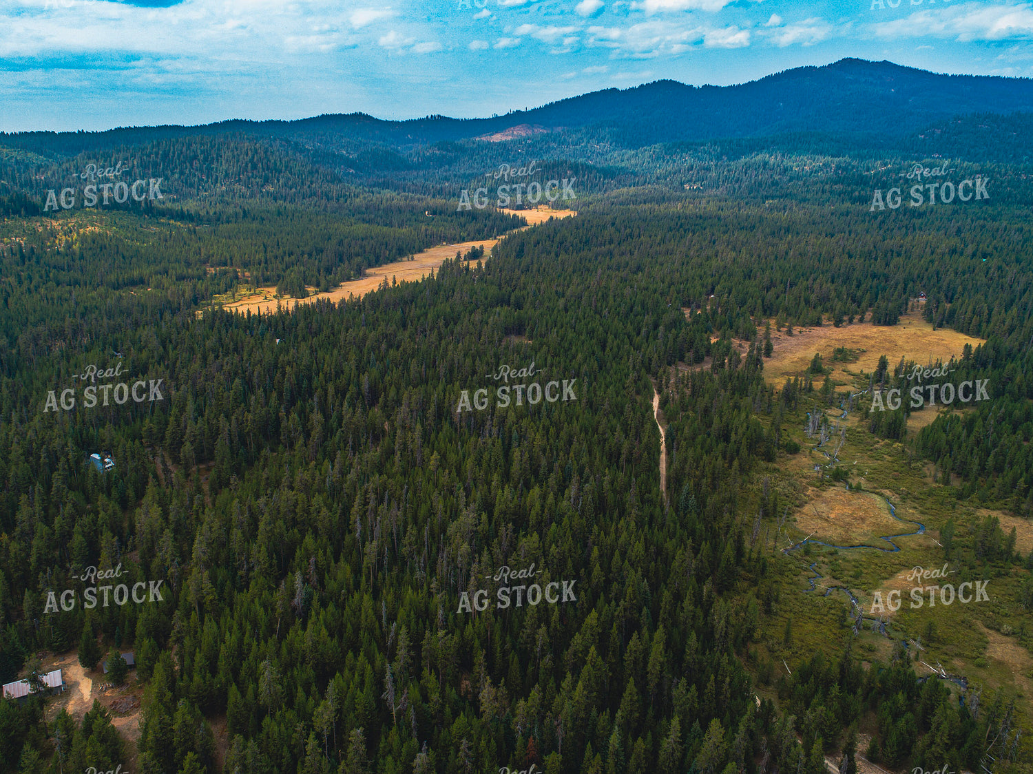 Aerial Mountain Landscape 122075