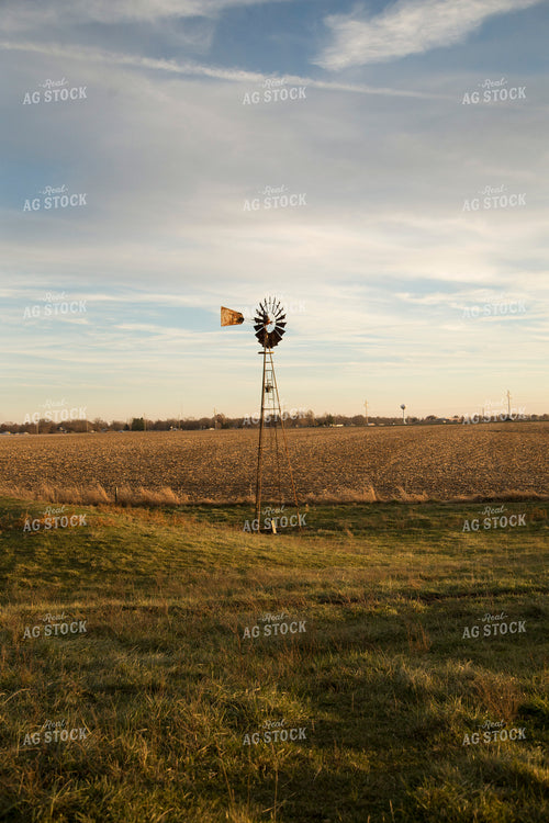 Windmill and Farmland 93096