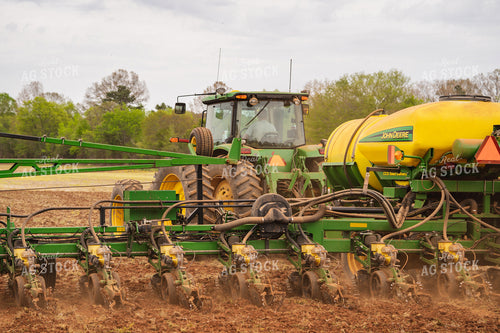 Tractor Planting Field 128013