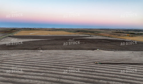 Aerial of Chisel Plowing 141073
