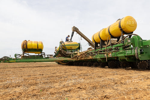 Farmer Filling Planter 79869
