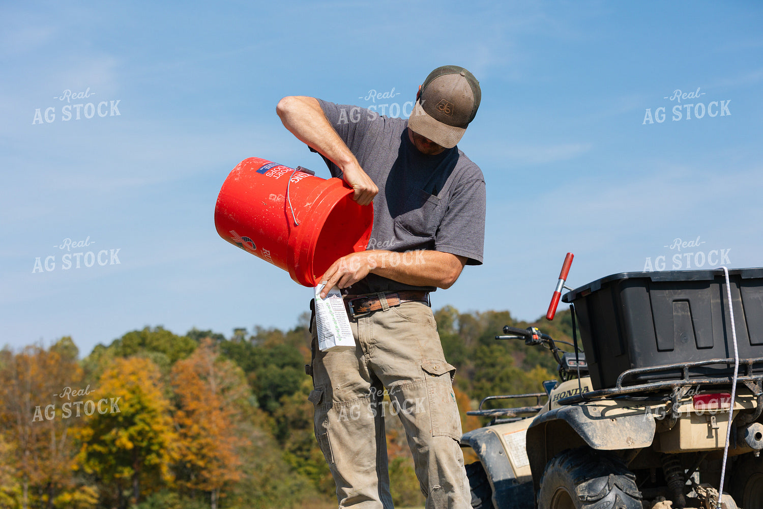 Farmer Taking Soil Samples 52800