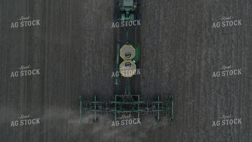 Planter in Field Overhead View 80006
