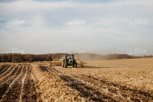 Raking Corn Stalks 152060