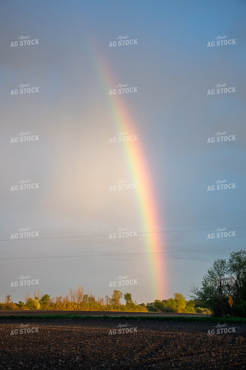 Rainbow Over Farmland 50276