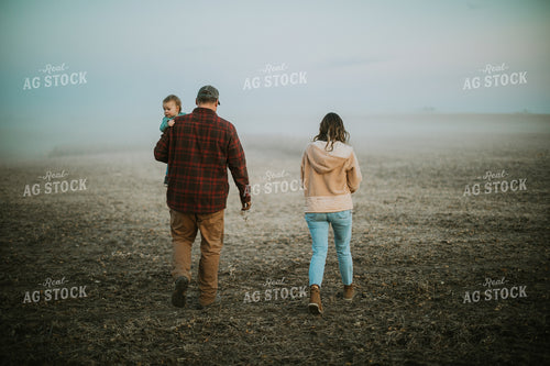 Farm Family in Field 6769