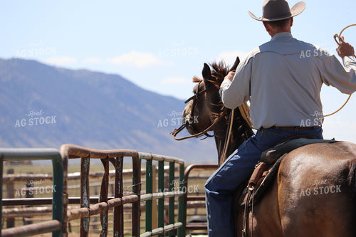 Rancher on Horseback 102136