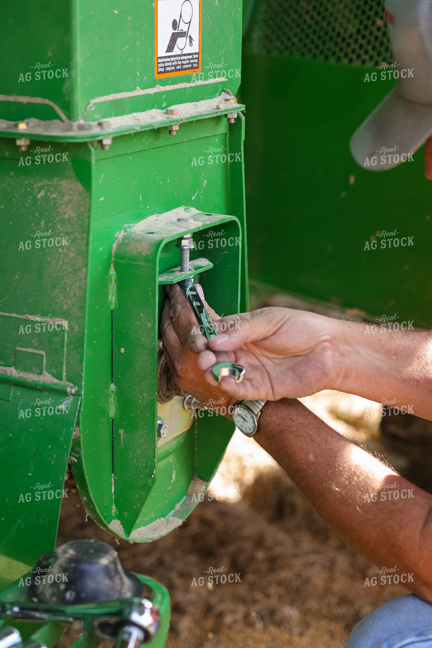 Repairing Combine 52574