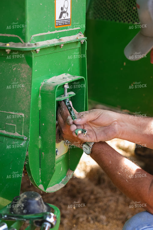 Repairing Combine 52574