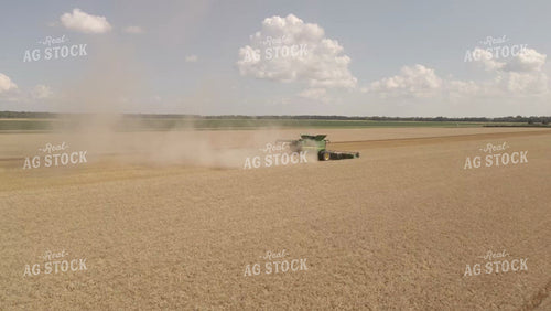 Harvesting Wheat Drone 6549