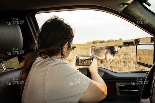 Female Rancher Taking Picture 155063