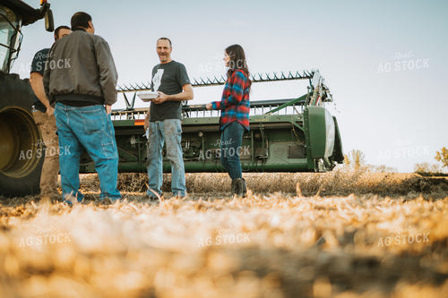 Farm Wife Delivering Field Meals 5072