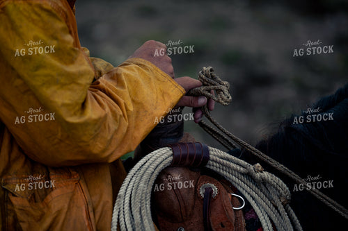 Rancher on Horseback Close Up 304010