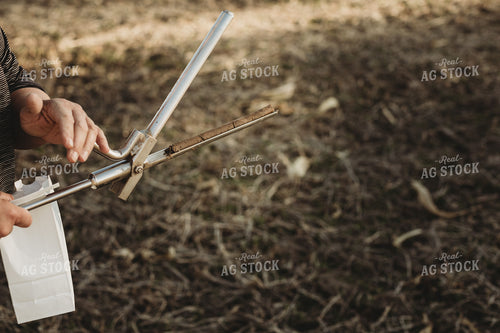 Soil Core in Soil Probe 3724